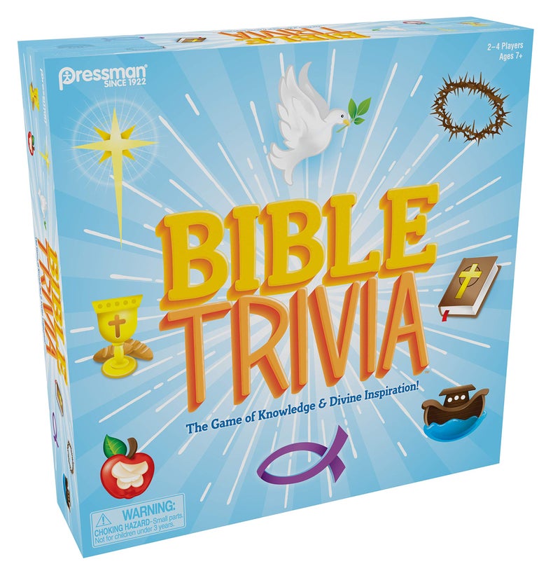 Pressman Bible Trivia by Pressman - The Game of Knowledge & Divine Inspiration, Multi Color - Image 2